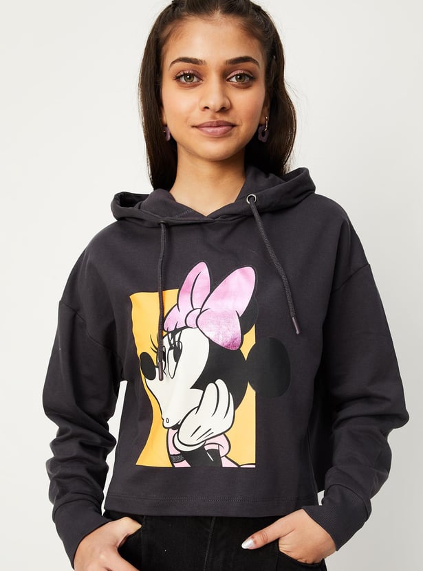 Girls Minne Mouse Printed Sweatshirt