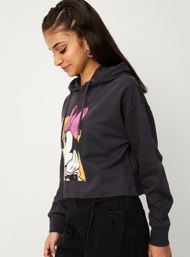 Girls Minne Mouse Printed Sweatshirt