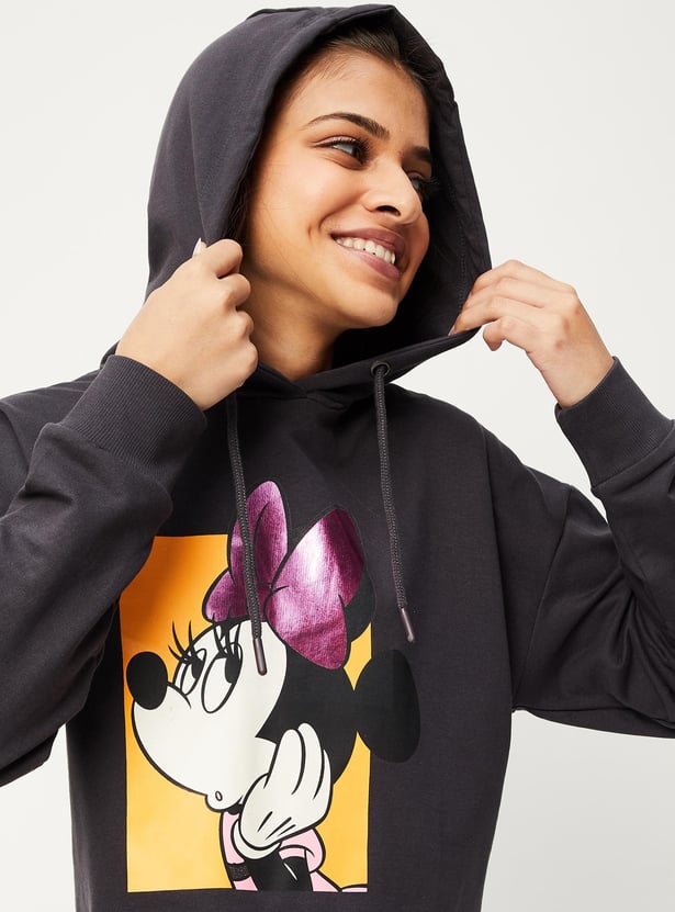 Girls Minne Mouse Printed Sweatshirt