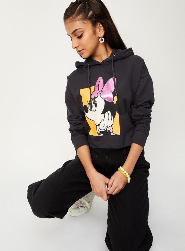 Girls Minne Mouse Printed Sweatshirt