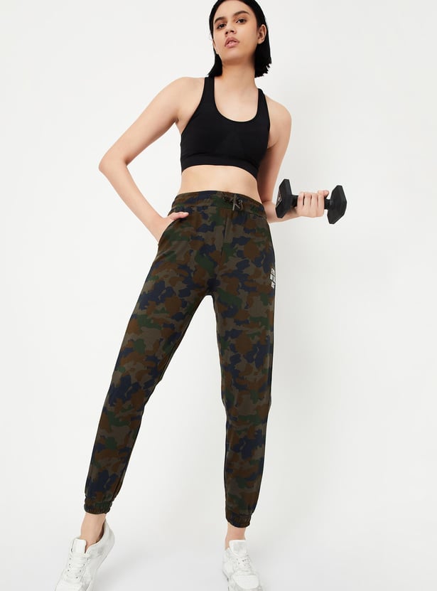 Women Camouflage Printed Sports Joggers