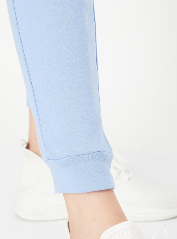 Women Solid Athleisure Joggers