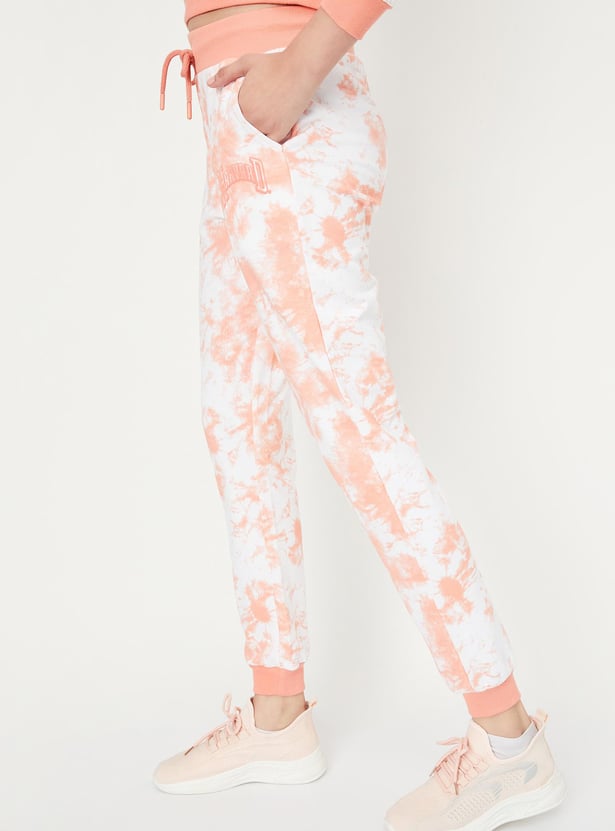 Women Tie & Dye Athleisure Joggers