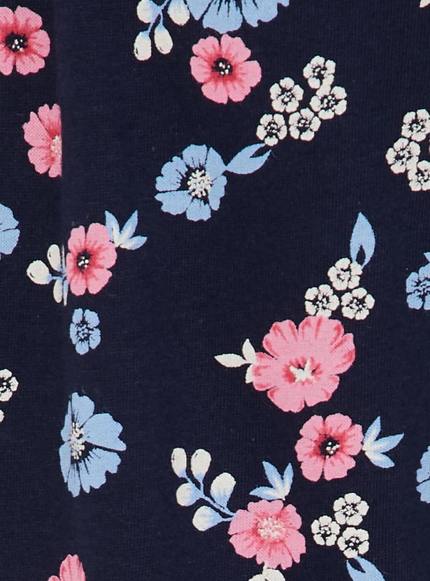 Women Floral Printed PJ Set