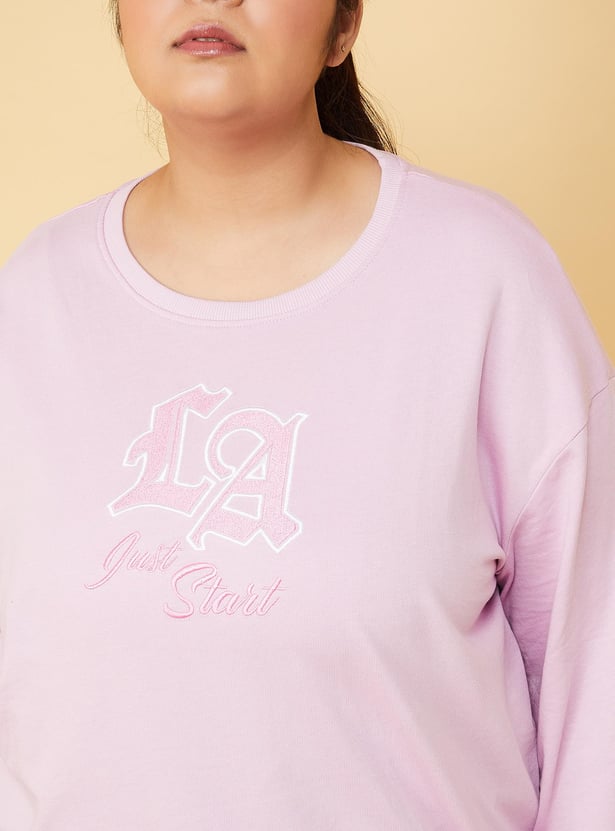 Women Embroidered Sweatshirt