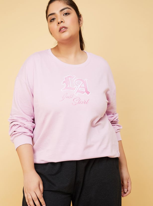 Women Embroidered Sweatshirt