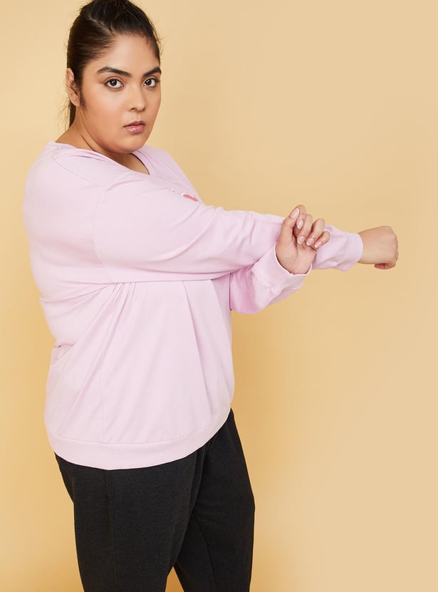 Women Embroidered Sweatshirt
