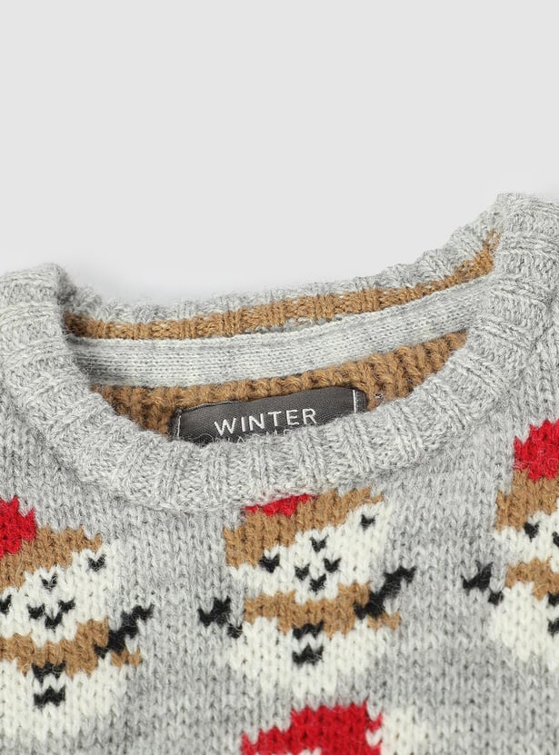 Boys Christmas Knitted Sweater