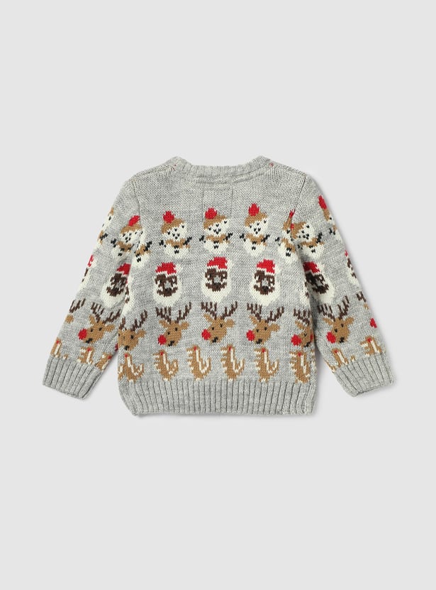 Boys Christmas Knitted Sweater