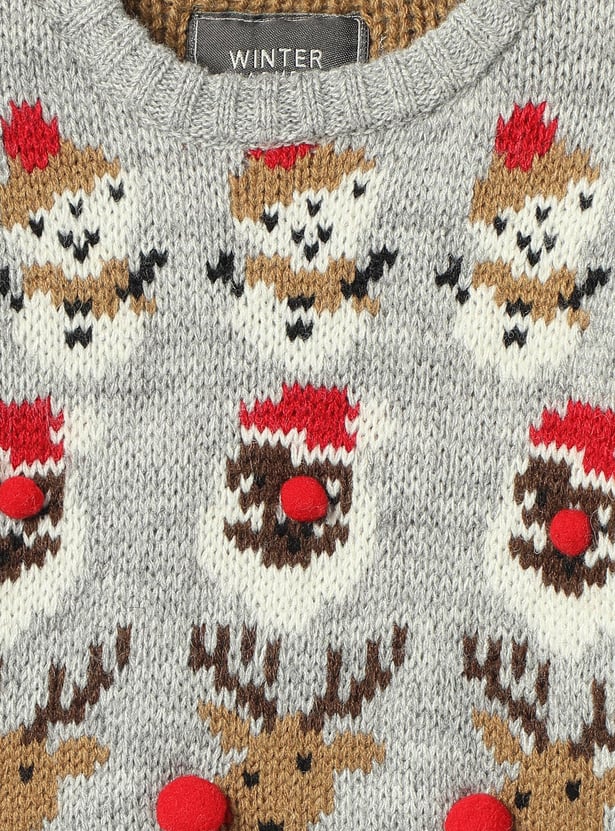 Boys Christmas Knitted Sweater