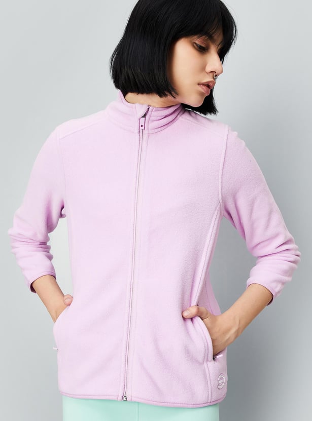 Women Solid Sports Jacket