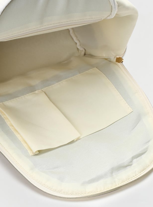 Women Quilted Zip-Around Backpack