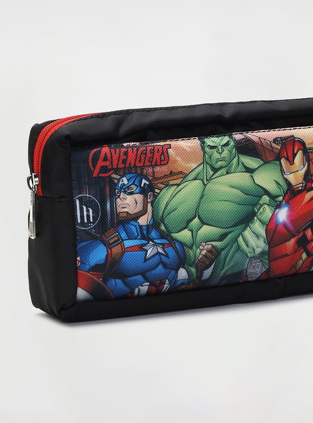 Kids Avengers Printed Pencil Pouch
