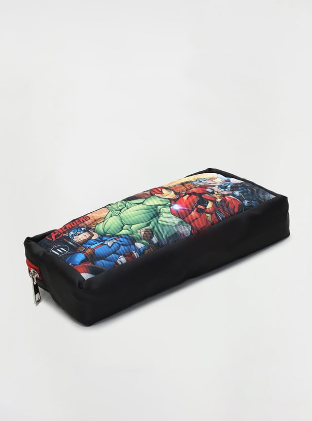 Kids Avengers Printed Pencil Pouch