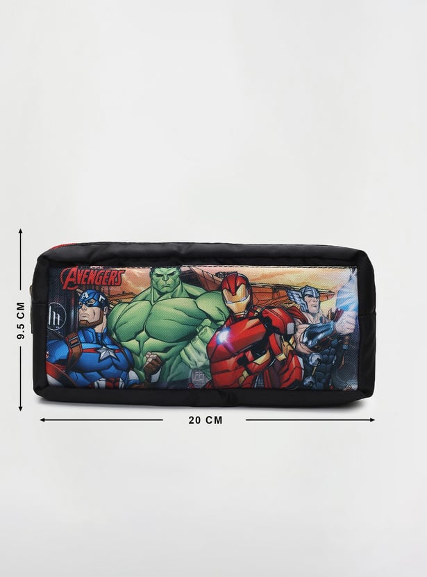 Kids Avengers Printed Pencil Pouch