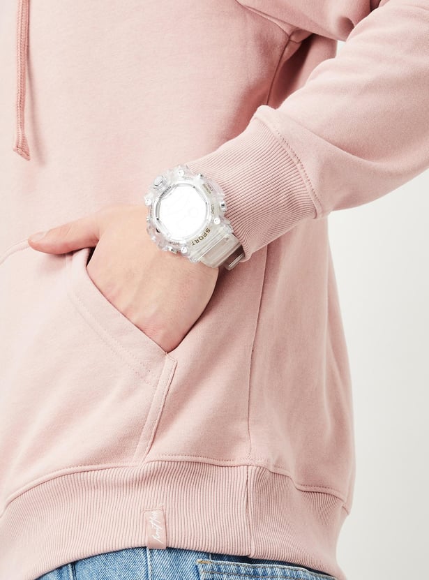 Men Solid Hooded Sweatshirt