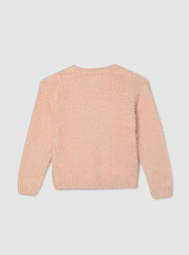 Girls Embellished Sweater