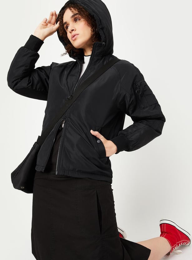 Women Padded Hooded Jacket