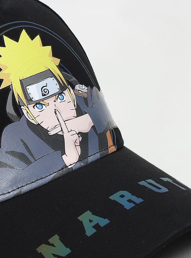 Men Naruto Printed Cap