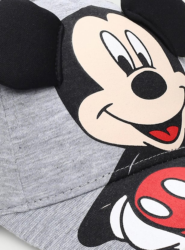 Micky XSIDE Crew Neck Mickey Mouse Printed Short Sleeve Women's T