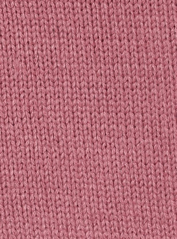 Girls Applique Detail Sweater