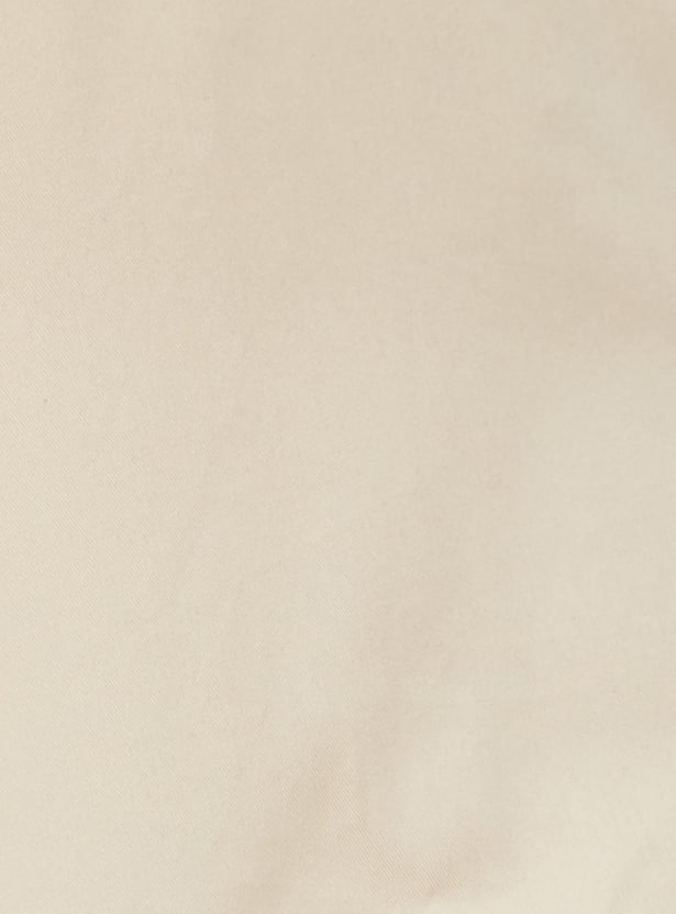 Men Solid Mock Collar Jacket