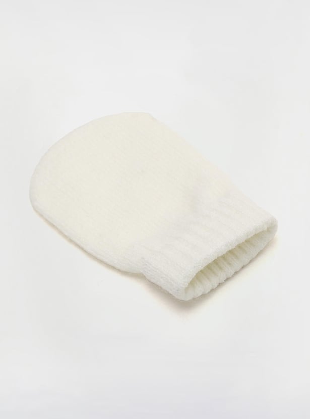 Girls Embroidered Beanie & Mitten Set