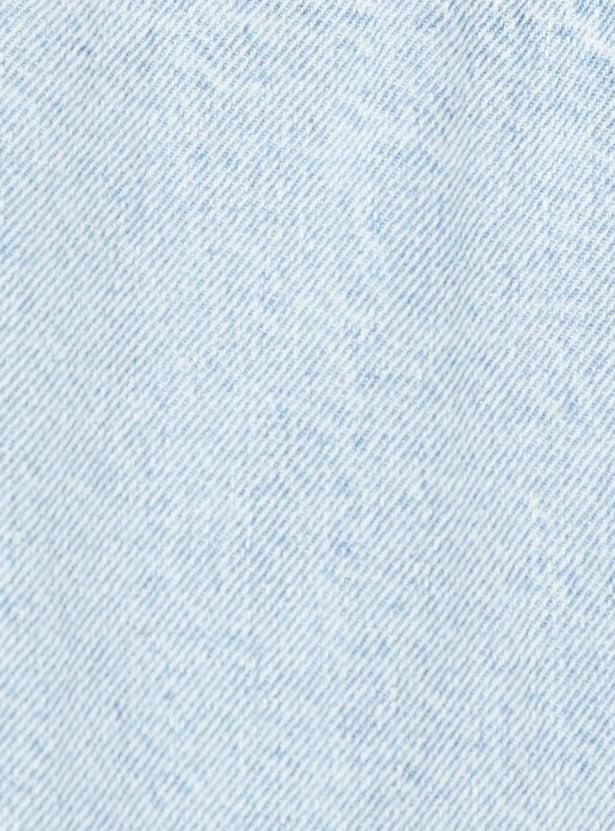 Women Solid Cotton Denim Jacket