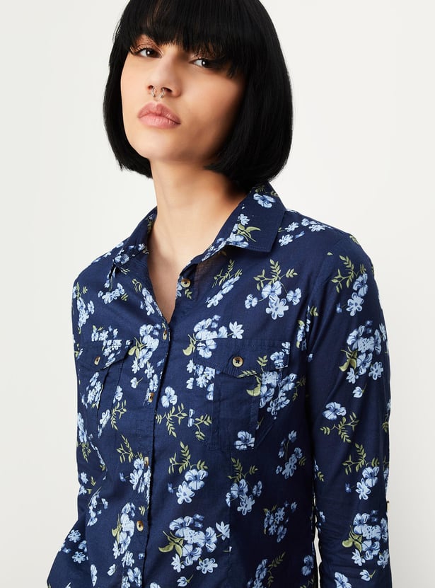 Women Floral Printed Shirt