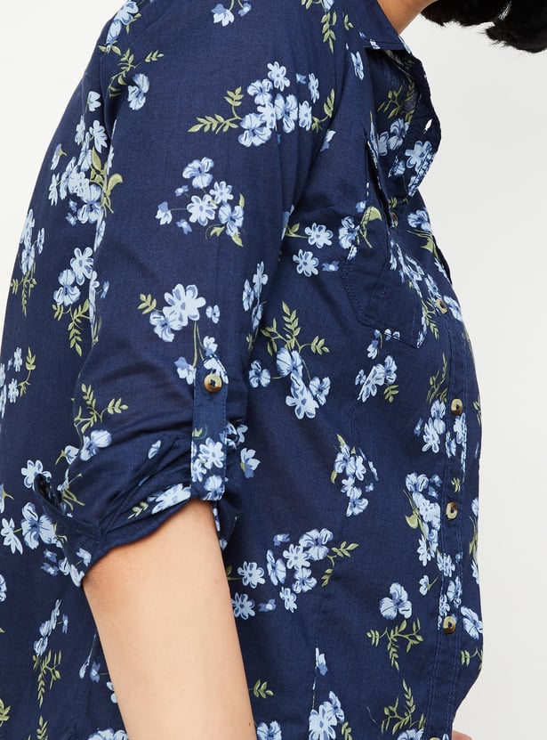 Women Floral Printed Shirt