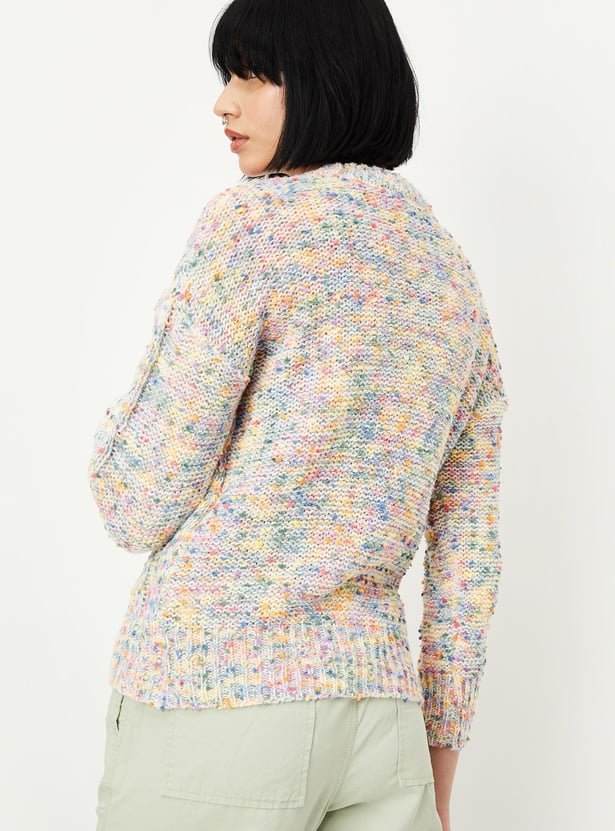 Women Cable Knit Sweater