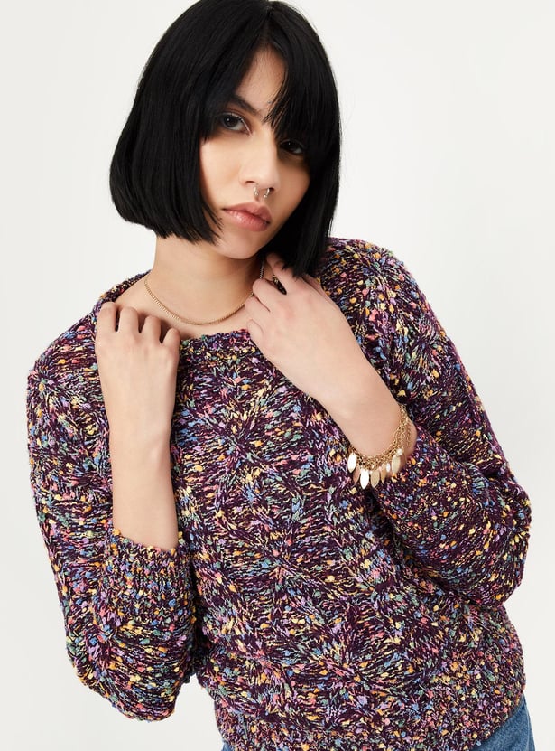 Women Cable Knit Sweater