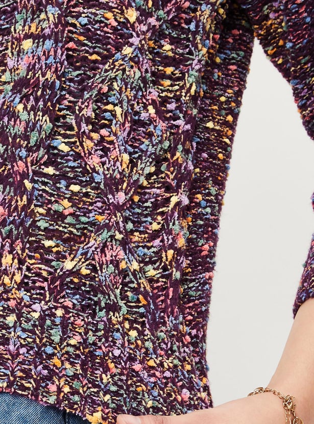 Women Cable Knit Sweater