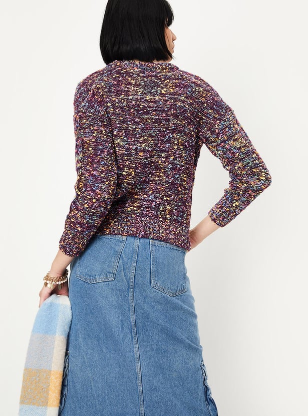 Women Cable Knit Sweater