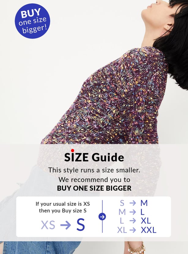 Women Cable Knit Sweater