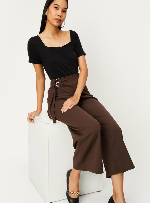 Women Lace Detail Top