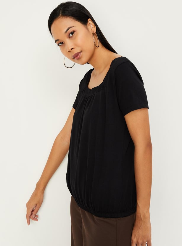 Women Lace Detail Top