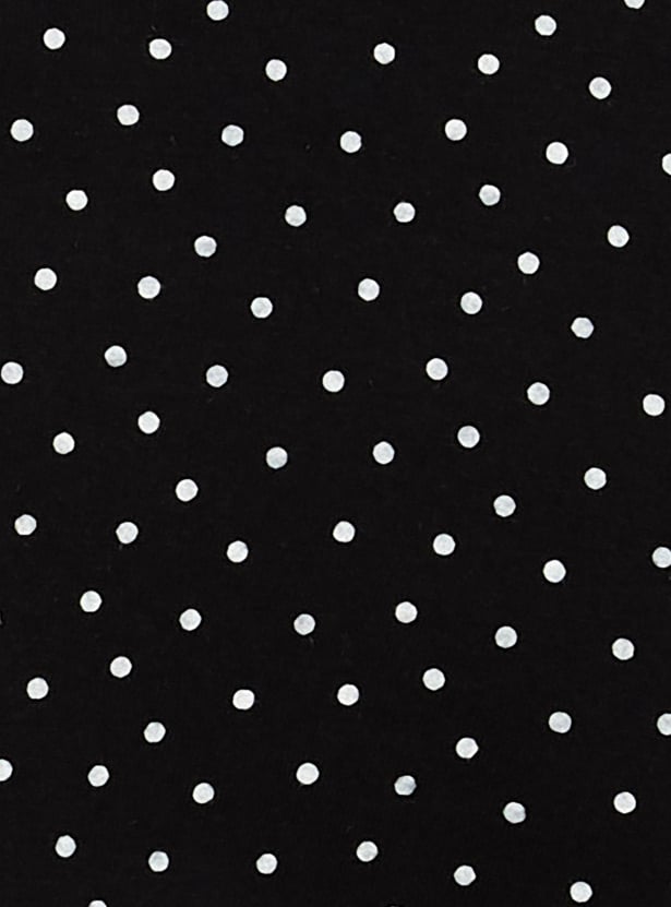 Women Polka Dot Printed T-shirt