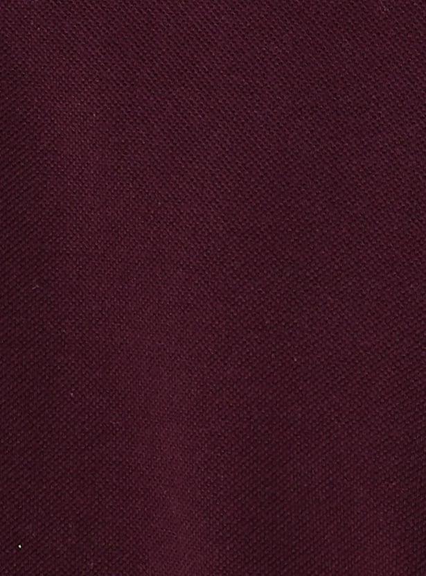 Men Slim Fit Striped Polo T-shirt