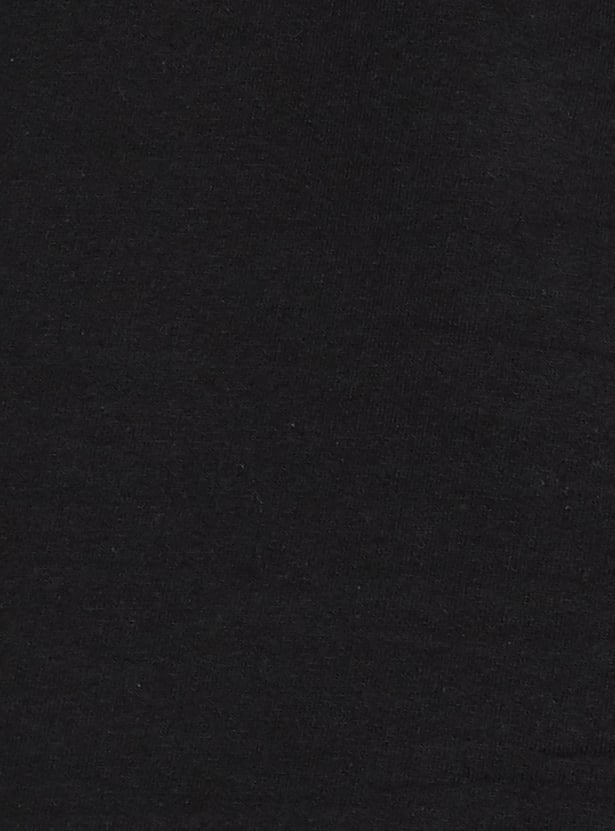 Men Oversized Typographic Print T-shirt