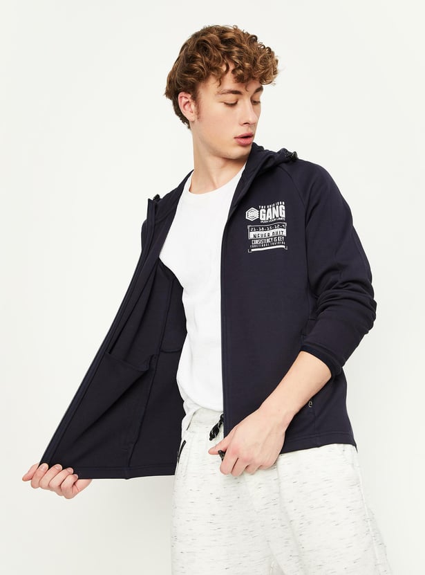 Men Hooded Athleisure Sweatshirt