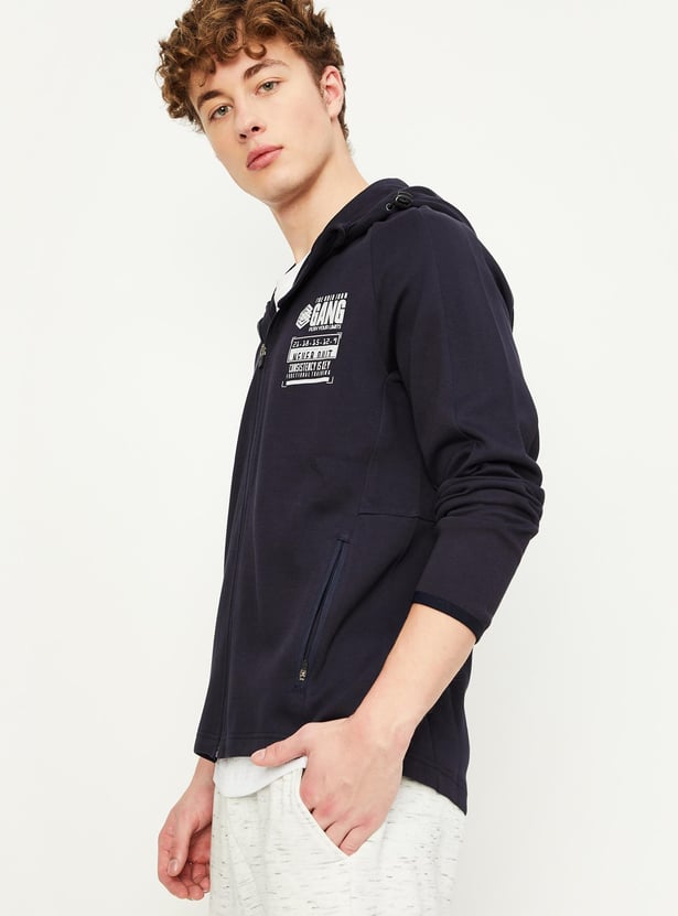 Men Hooded Athleisure Sweatshirt