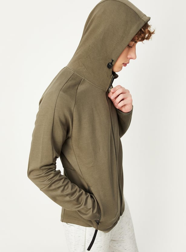 Men Hooded Athleisure Sweatshirt