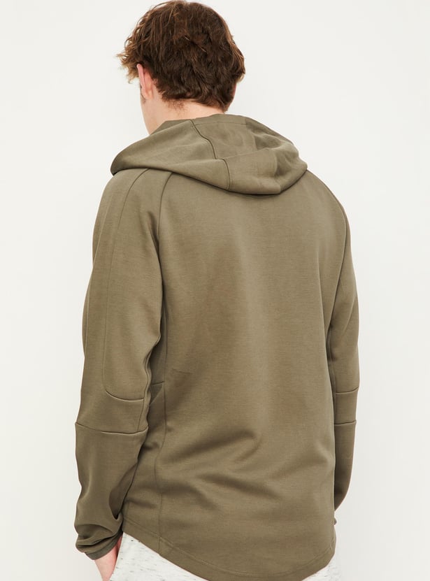 Men Hooded Athleisure Sweatshirt