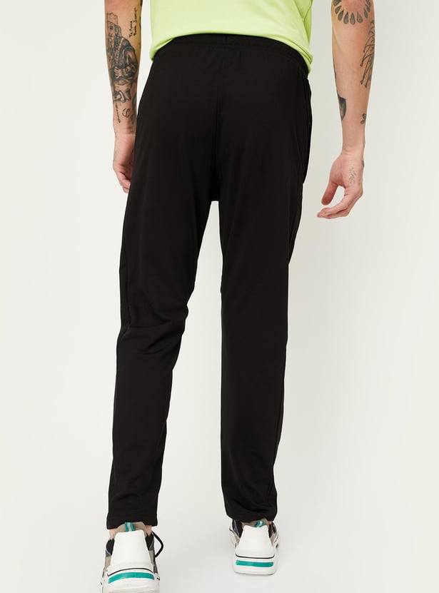 Men Solid Active Joggers