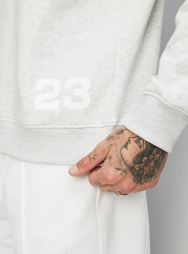 Men Printed Athleisure Sweatshirt