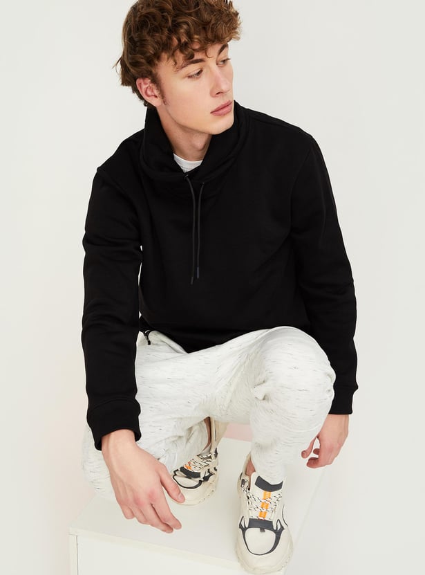 Men Cowl Neck Sweatshirt