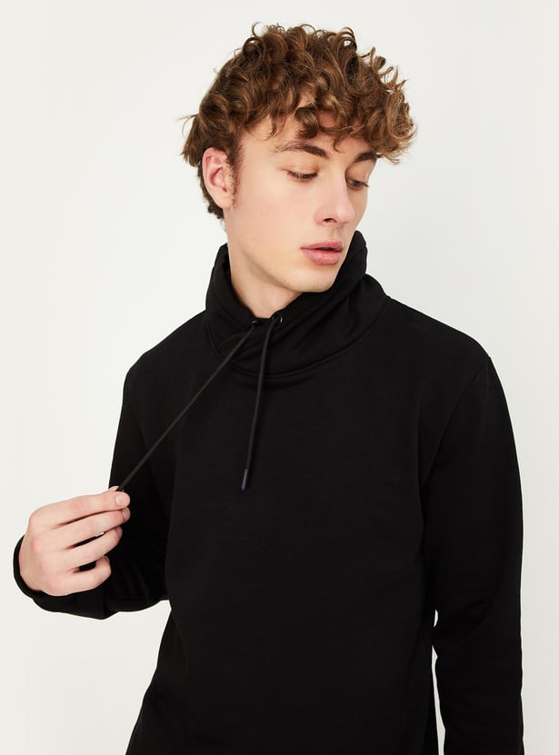 Men Cowl Neck Sweatshirt