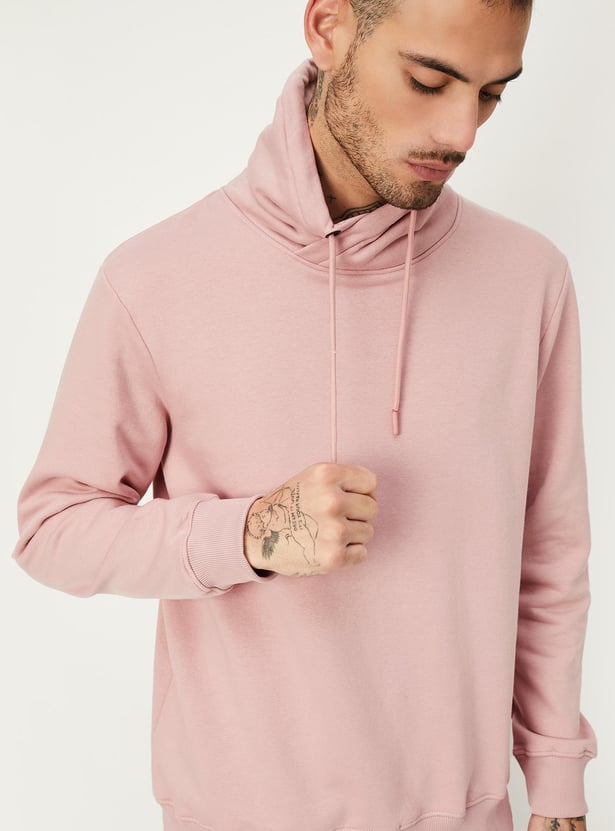 Men Cowl Neck Sweatshirt