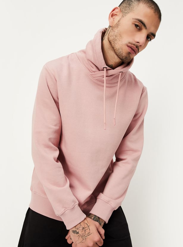 Men Cowl Neck Sweatshirt